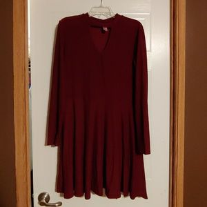 Long sleeved dress